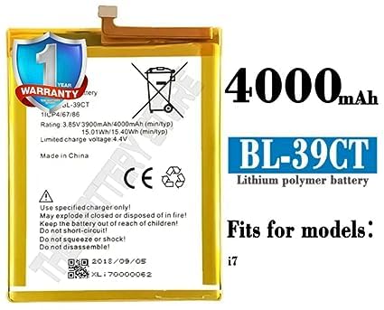 Image of Original BL-39CT Battery for Tecno i5 Battery 1 Year with Warranty***(J00201)