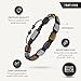 RTZN® Triple Protection Bracelet for Men – Premium Artisan Handcrafted Authentic Tiger Eye, Black Obsidian & Hematite Beads – 9mm Protection Stones Mens Bead Bracelets (Havana)