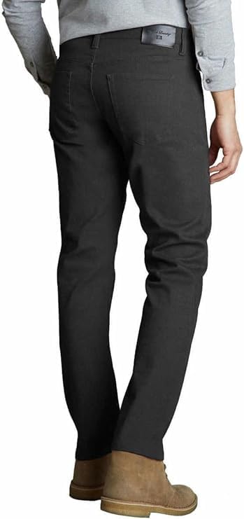 English Laundry Men Flat Front Chino Pants (Black, 40x34)2