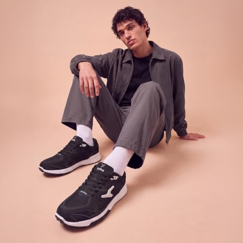 Image of YOHO Men's Sneakers Flo & Blazer | Stylish & Comfortable | Low Top, Lace Up Casual Shoes for Man /Gents