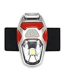 Nathan Orion Strobe Reflective Gear, Fiery Red/Silver