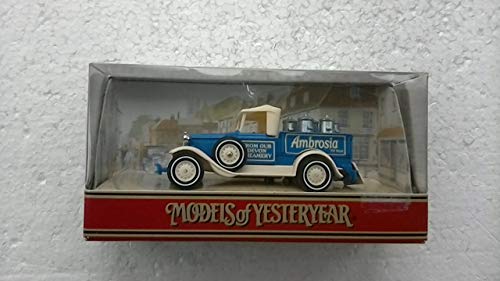 Models of Yesteryear Matchbox Y-35B 1930 Model 'A' Ford Ambrosia Blue and Ivory 1:40 Scale Diecast