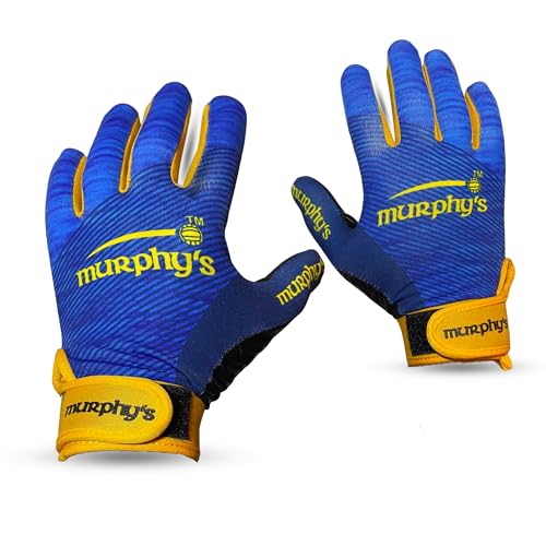 Murphy's Gaelic Gloves Junior, navy/yellow, 5 / Under 10
