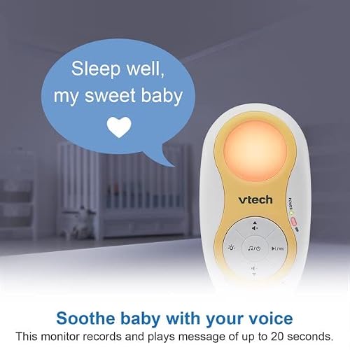 Vtech Dm1215 Enhanced Range Digital Audio Monitor With Dual Unit Rechargable Battery & Night Light (Renewed) #TOP6