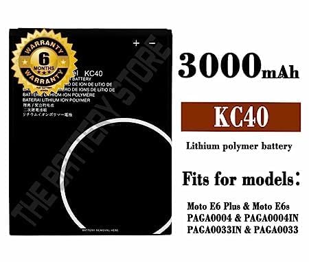 Image of Original KC40 Battery for Motorola E6 Plus XT2025 Battery with 6 Month Warranty***(G0005253)