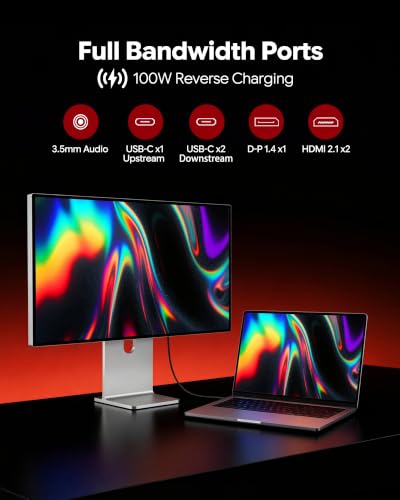 Image of P32T 32'' Monitor Built-in Speakers (Honeycomb - Without Stand)