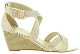 Machte in China Sandalen für Damen URBAN 257761-B7300 PLATINA Schuhgröße 39