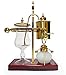 Nispira Belgium Royal Family Balance Syphon Unique Gravity Vintage Coffee Maker Vacuum Brewing System Gold 500 ml