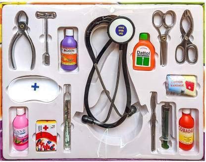 PURVI 1 Pcs Doctor at Home Medical Set, 15 Piece (High Quality Non Toxic), Fun Role Play Games for 3 yr Old Kids + Pretend Play Set for Toddler, Doctor Set (Multicolour) (B08ZN2Z494) Amazon Price History, Amazon Price Tracker