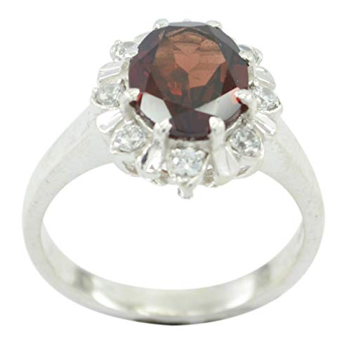 Bague en argent rouge et argent 925 pour sublimer vos tenues de soirée