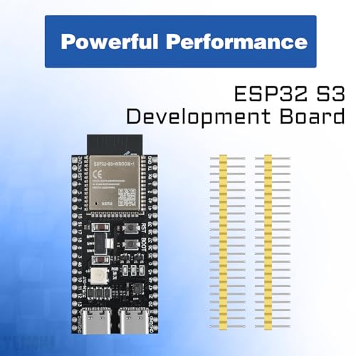 Módulo ESP32-S3-DevKitC-1-N8R8 sin soldar, microcontrolador Tipo C doble núcleo 2