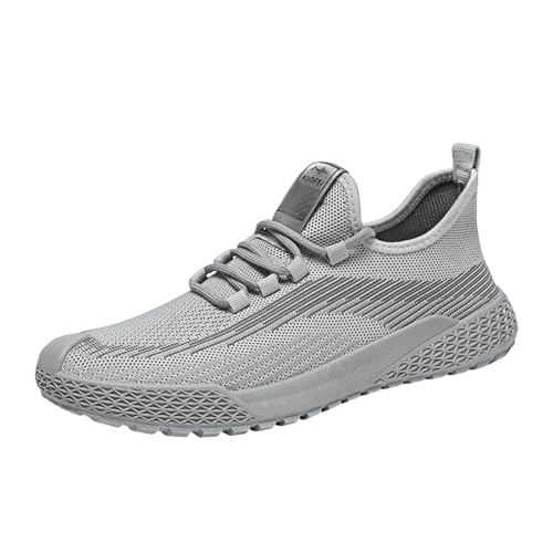 Zapatos casuales para hombre ligeros con cordones para caminar sin esfuerzo