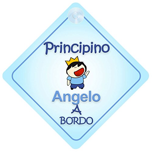 Principino Angelo / adesivo bimbo / bambino /