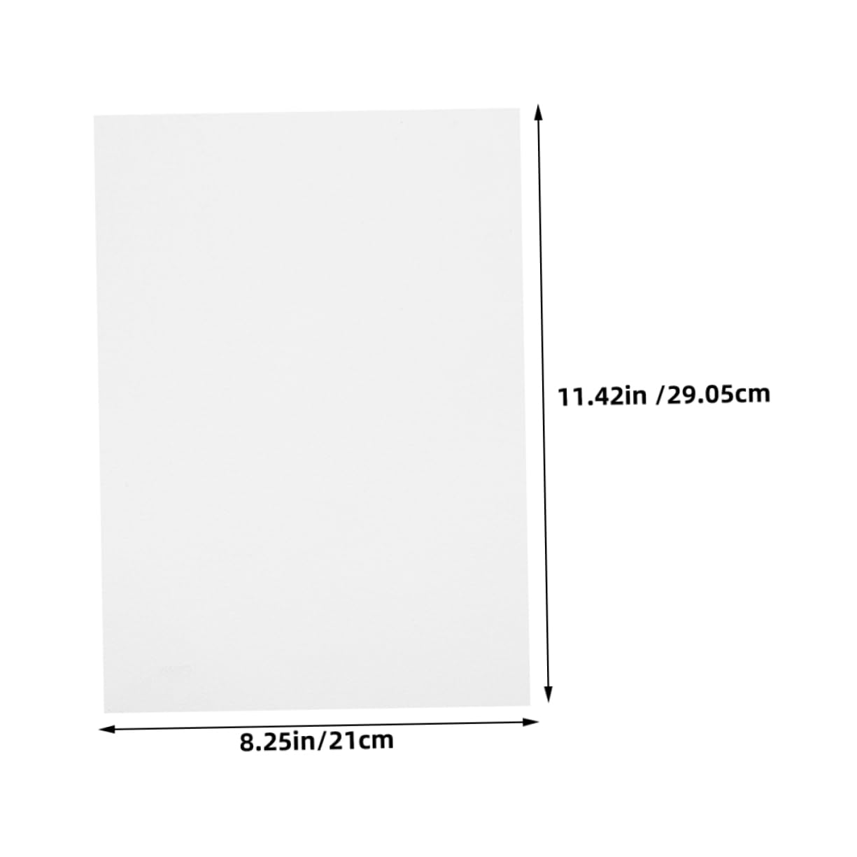 OFFIGAM A4 Aquarellpapier 100 Blatt Dickes Papier Robuste Oberfläche für Wasserfarben und Maltechniken Weißes Malpapier