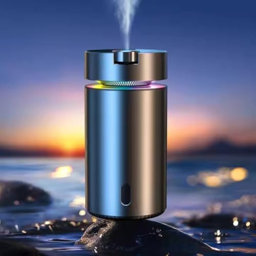 Image of STARQ Smart Car Aroma Diffuser Rechargeable Air Freshener Mist Dispenser with Auto On /Off, 3 Speed Modes & Stylish Interior Decor (S3)