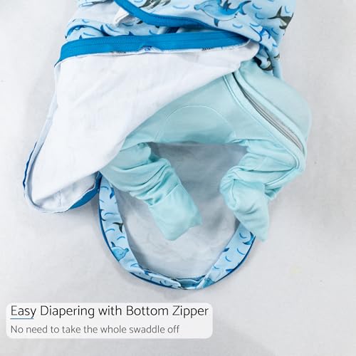 Image of LollyBanks Newborn Swaddle,100% Organic Cotton Baby Swaddle for Newborn