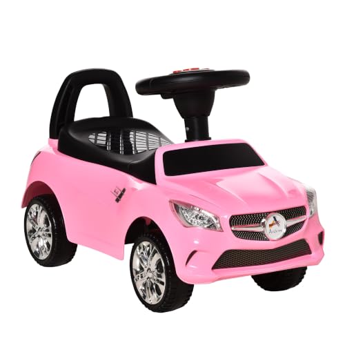 Aosom Kids Push Car Pink