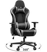 Cadeira de jogos OneGame, cadeira ergonômica para jogadores de computador, apoios de braços 3D, cadeira de escritório giratória, Adjus...