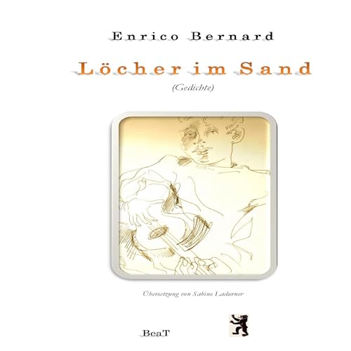 Diseño de la portada del título L&ouml;cher im Sand: Gedichte