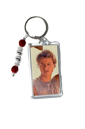 OUTER BANKS Keychain CUSTOMIZE | OBX | Pogue Life | JJ | John B | Sarah | Kiara | Cleo | Pope | Rafe | P4L | OuterBanks Key Chain | CUSTOM | Pogue | Love | + Optional Charm and Gift Box