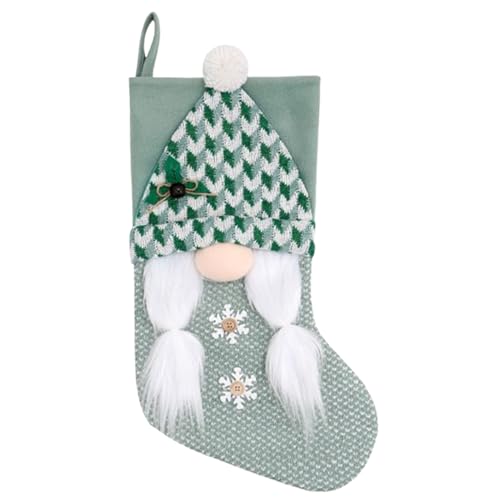 Genérico Calcetines Navidad - Árbol Navidad Duendes Bonitos Calcetines - para Rellenar En Chimenea Mesa Jardín Árbol Pared Ventana Puerta Interior Exterior