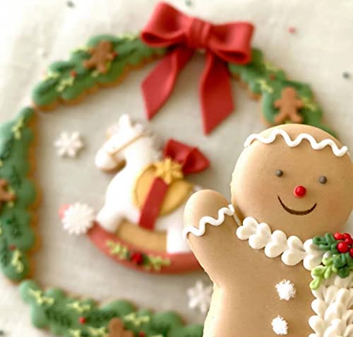 Q-Baker 3Pcs Gingerbread Man Cookie Cutters thumb #3