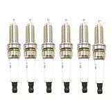 WELKLCF Car Spark Plugs 12120037582 ZR5TPP33S 0242145518 Spark Plug Compatible with BMW X3 X4 X5 X6