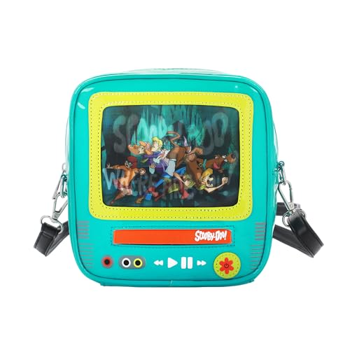 Scooby Doo Characters & Title Logo 19 CM Lenticular Women's TV Bag2