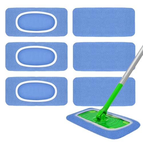 Reusable Microfiber Mop Pads
