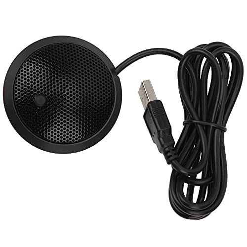 Lazmin112 Tischmikrofon, Omnidirektionaler Konferenz-Pickup USB-Mikrofon Pickup Stereo-PC-Mikrofon für Konferenz-Meeting…