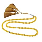 beirunde Tasbih Tesbih 99 perline islamiche per preghiera, islamico musulmano Subha Sebha perline per preoccupazione, perline Misbaha Masbaha Tasbeeh Sibha, rosario Allah Mohammed Ramadan, perline in