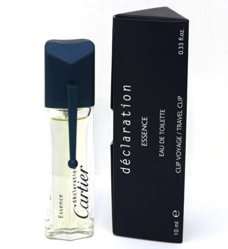 Parfums Cartier Declaration Essence for Men 0.33 Ounce / 10 Ml Eau De Toilette Spray