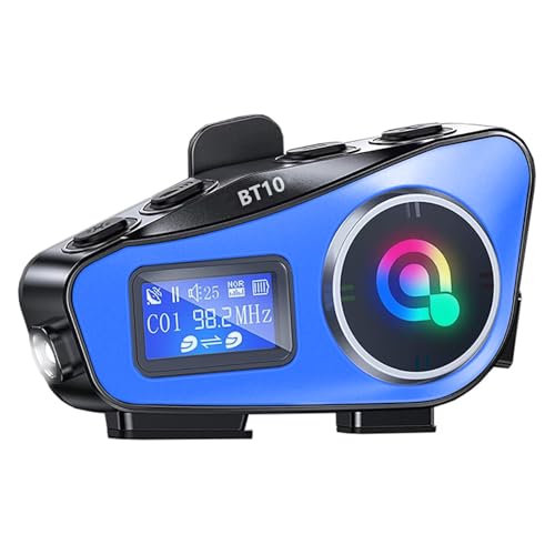 バイクインカム【OLEDディスプレイ搭載】 イヤホン インカム バイバイク 用通信機器 通話距離1000M 無線機いんかむ 連続使用50時間 Bluetooth 5.3インカム バイク用通信機器 CVC8.0ノイズキャンセリング HI-FI音質 IP67防