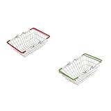 . Farbe: als bild zeigen Sharplace 2 Stück Miniatur Einkaufskorb Spielzeug Lebensmittel Aufbewahrungskorb Pretend Play Home Decor