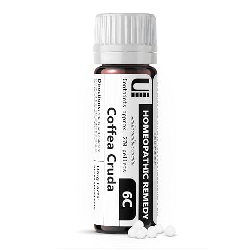 Coffea Cruda 6C Homeopathic Remedy, 200 Pellets, Urenus