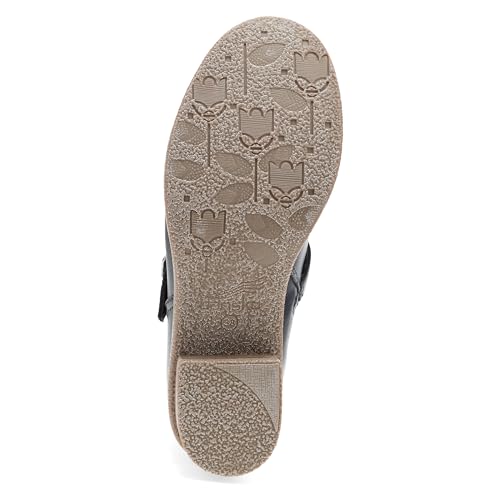 Image of Dansko Delphine for Women - Super Stylish Mid-Shaft Boot - Waterproof Leather and Construction with Rubber Outsole and Leather Stacked Heel for Long-Lasting Style in Any Weather