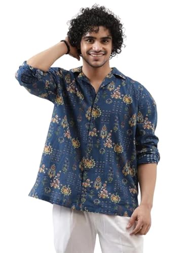 Image of DHRUVI TRENDZ Shirt for Men | Casual Stylish | Man's Printed | Half Sleeve | Foraml Shirts for Man | Men's Solid Slim Fit