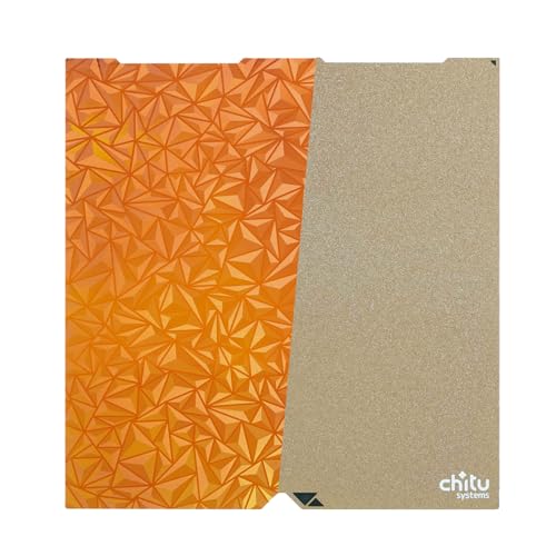 Texture PEI Build Plate for Kobra 3 3D Printer, 256x268mm Texture PEI Build Plate +PEO texture Sheet 3D Printer Flexible
