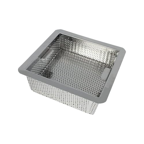 BE-TOOL Stainless Steel Floor Drain Strainer with Fine Mesh Design for Kitchen and Bathroom (S)