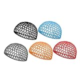 minkissy 5 pièces Bonnet Cheveux Nuit Femme Maille Crochet Filet Cheveux Ajustable pour P...