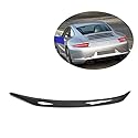 WHMH Auto Heckspoiler für Porsche 991 2012 2013 2014 2015,Auto Heckflügel Spoiler Diffusor Kohlefaser Kofferraumspoiler Bodykits