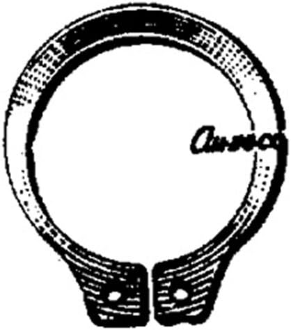 50 35mm External Retaining Rings Phosphate & Oil