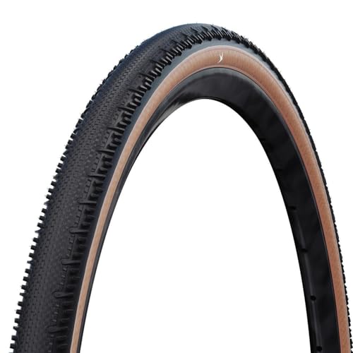 Schwalbe Fahrradreifen G-ONE RS PRO Gravel Reifen 28 x 1 35 Zoll 35-622 e Bike Ready Gravelbike Fahrrad Reifen für schnelle Rennen - transparent