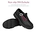 JABASIC Girls School Uniform Dress Shoes T-Strap Mary Jane Flats (2,Black PU)