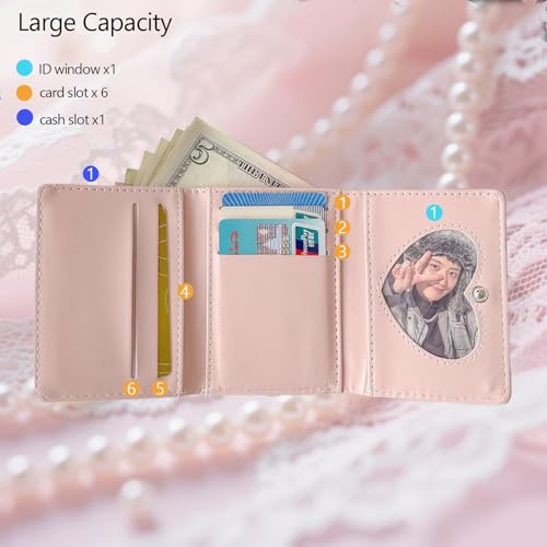 Bow Coquette Wallet, Y2K Cute Pink Wallet for Woman, Aesthetic Cardholder, Ballerina Gift3