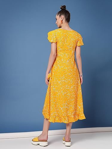 Image of OOMPH! Women's Wrap Long Length Dress