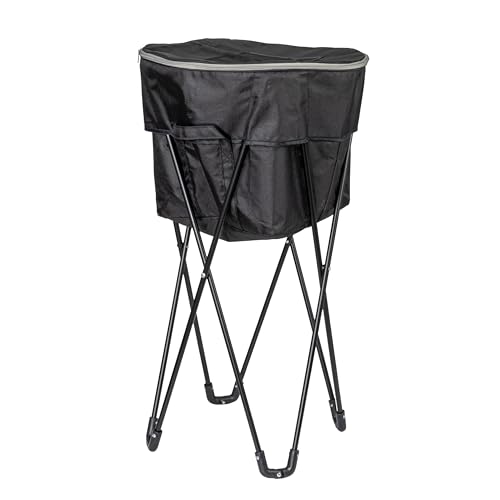 Household Essentials Thermal Cooler with Travel Bag, Black