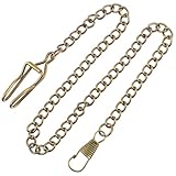 Chaînes de montre de poche pour homme en bronze – fabriquées artisanalement, elles sont résistantes à la décoloration et à la casse, et peuvent être utilisées longtemps. chaînes décoratives pour montre de poche