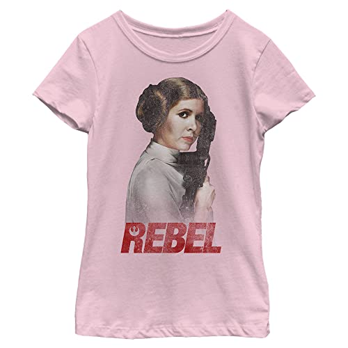 STAR WARS Leia Rebel Girls Short Sleeve Tee Shirt