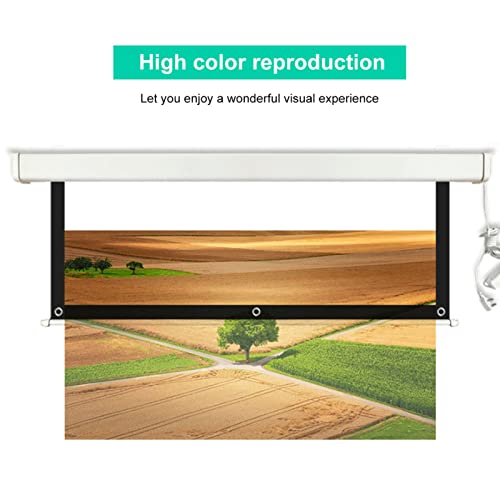 Pantalla para proyector manual 100 pulgadas 16:9 HD miniatura 5